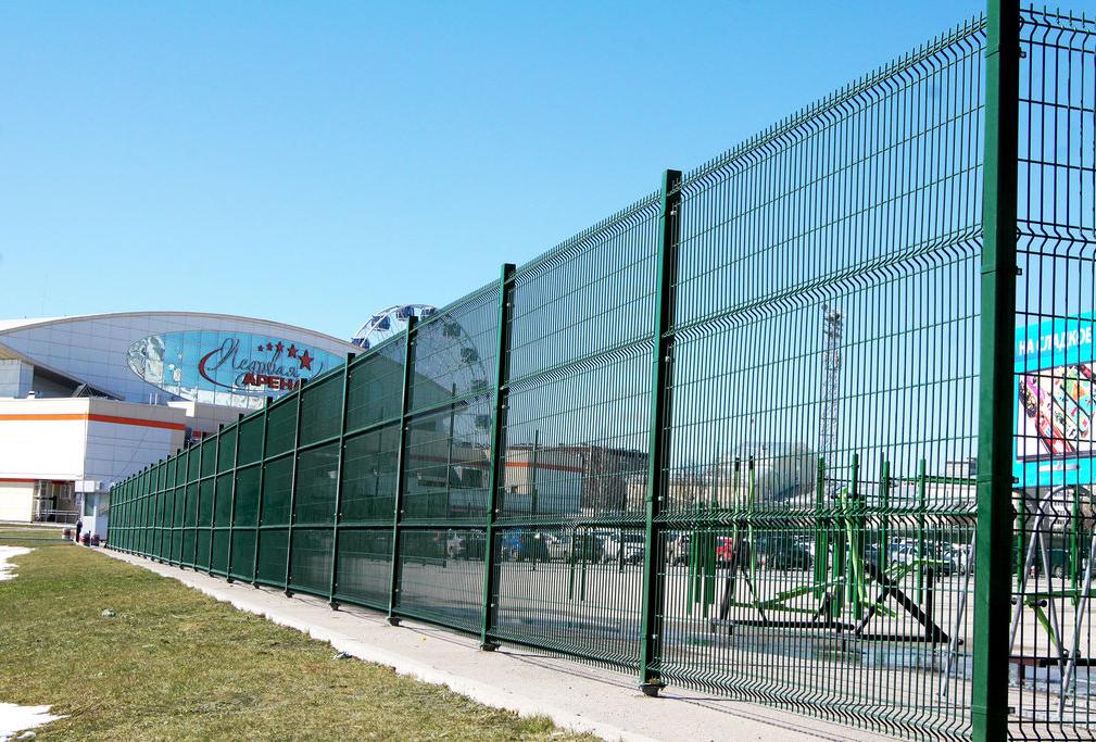 Секционный зд забор зелный для закрытой территории