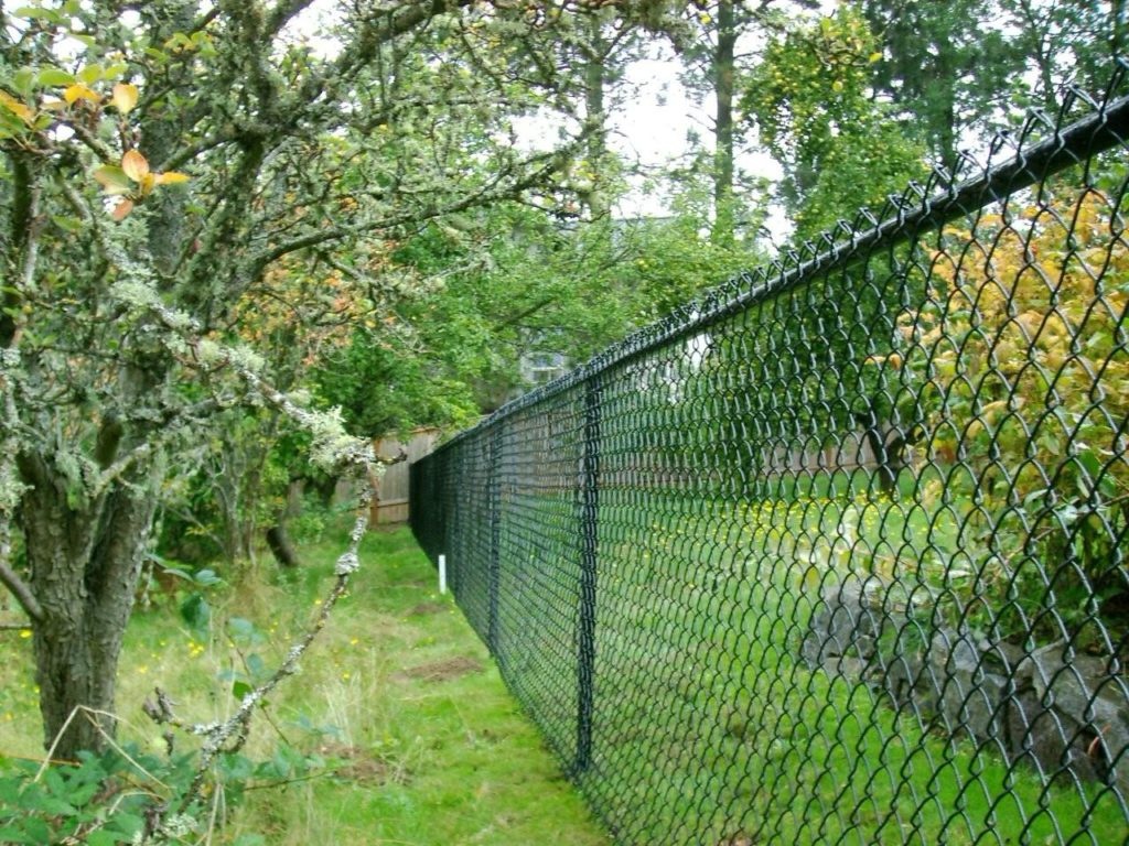 Забор рабица для дачи 30 метра